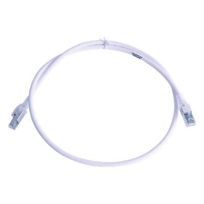 Patch Cord Cat6A S/FTP / CM/LS0H / 0.91 m (3 Pies) / Blindaje Total / Ultra Delgado / Sin Halógenos