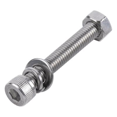 Tornillo de Acero Inoxidable / M8 x 55 mm / Montaje Fotovoltaico / Anticorrosivo / Exterior Extremo