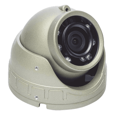 Cámara Mini Domo AHD / 2 Megapixel / Lente 2.8 mm / IR 3 m (9.8 ft) / Micrófono Integrado / Conector Aviación / Interior