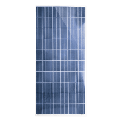 Módulo Fotovoltaico Policristalino / 150 W / 12 Vcc / 18.37 V / 8.17 A / -45°C a 85°C