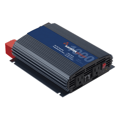 Inversor de Corriente / Onda Modificada 1000W / Entrada 12Vdc / Salida 115Vac 60Hz / 2 Receptáculos NEMA