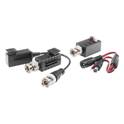 Kit de Transceptores de Video / Alcance 320 m (1049.9 ft) / HD-TVI/CVI/AHD/CVBS / Cat 5e/6 / Protección contra Sobretensión / Inmunidad 60 dB