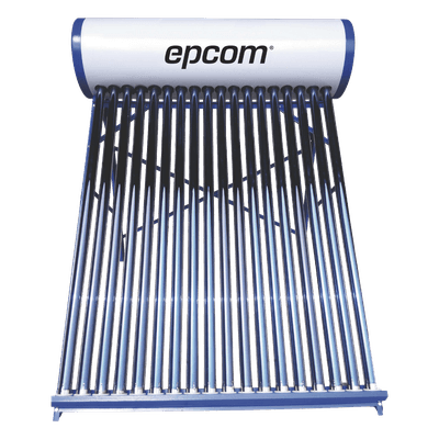 Calentador Solar de Baja Presión / 180 L / 18 Tubos de Vacío / Acero Inoxidable Grado Alimenticio / Resistencia a Granizo 25 mm / Ánodo de Magnesio