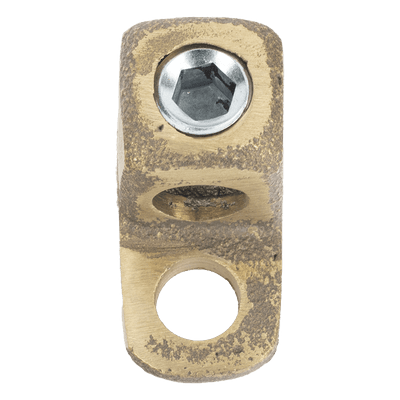 Conector Bornes / Cable 1/0 AWG-250 MCM / Bronce 100% / Baja Resistencia / Sin Soldadura Exotérmica / 0.18x0.16 ft