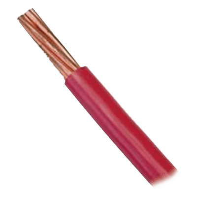 Cable Eléctrico THW-LS / Calibre 8 AWG / 19 Hilos / 100 m (328.1 ft) / PVC Autoextinguible / 90 °C / Rojo