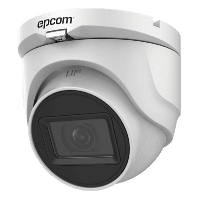 Turret TURBOHD / 5 MP / Lente 2.8 mm / 85° FOV / IR EXIR 30 m / IP67 / Metal / 4 en 1 / dWDR