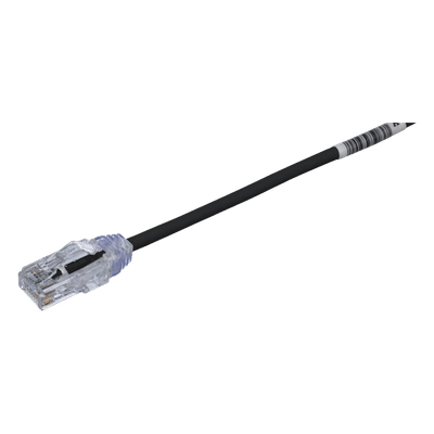 Cable de Parcheo UTP / Cat6 / 28 AWG / 20 cm (7.87 ft) / Diámetro 3.8 mm / PoE IEEE 802.3bt / CM/LSZH