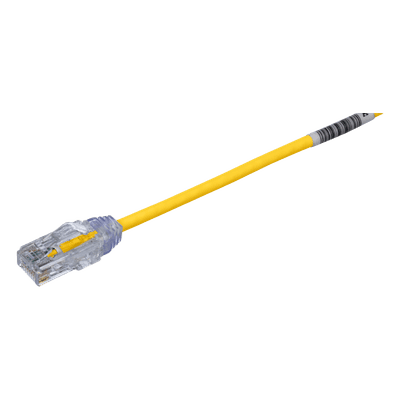 Cable de Parcheo UTP / Cat6 / 28AWG Diámetro Reducido / 20 cm (0.66 ft) / CM/LSZH / PoE IEEE 802.3bt