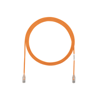 Cable de Parcheo UTP / Cat6 / 28AWG / 3.8 mm / 20.2 cm (0.66 ft) / LSZH-CM / Naranja