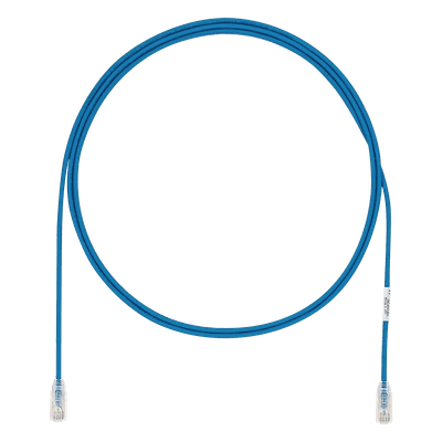 Cable de Parcheo UTP Cat6A / 28AWG / CM-LSZH / 1.83 m (6 ft) / Azul