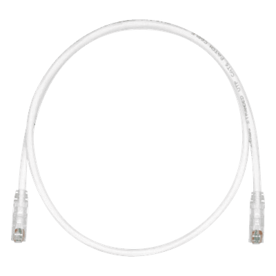 Cable de Parcheo UTP Cat6 / 24 AWG / CM / 3.05 m (10 ft) / Blanco Mate