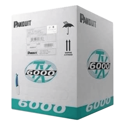 Cable UTP / Cat 6 Mejorado / 23 AWG / 305 m (1000 ft) / 4 Pares / PVC CM / Reelex