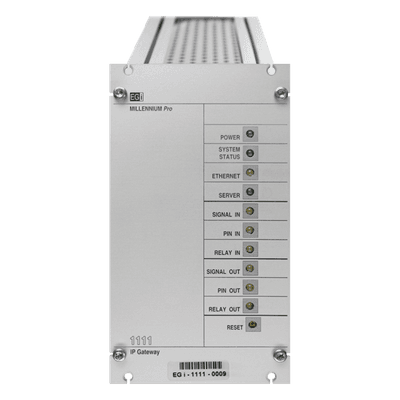 Interfaz IP de Audio / Gestión de Avisos Prioritarios / Streaming Hi-Fi / Ethernet 10/100 Mbps / Memoria 8 GB / VoIP / Unicast / Multicast
