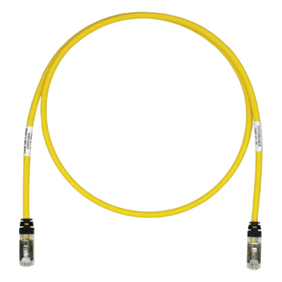 Patch Cord / Cat6A S/FTP / 26 AWG / 3.05 m (10 ft) / CM/LS0H / Amarillo