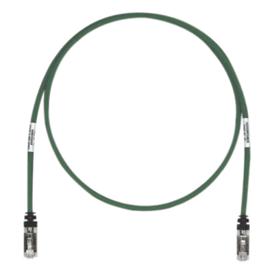 Patch Cord Cat6A / Blindado S/FTP / CM/LS0H / 2.13 m (7 ft) / Verde