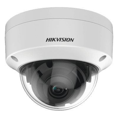 Cámara Domo TURBOHD / 2 Megapixel / IR EXIR 30 m (98.4 ft) / WDR 120 dB / IK10 / IP67 / 4 Tecnologías / Ultra Baja Iluminación