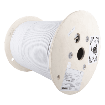 Bobina de Cable Blindado F/UTP / Cat6A / 23 AWG / 10GBase-T / LSZH / 305 m (1000 pies)