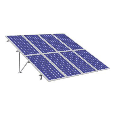 Montaje para Panel Solar, Riel "3" de 2200mm para Módulos con Espesor de 40mm, Velocidad de Viento Máx. 151km/h