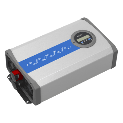 Inversor Onda Senoidal Pura / 1500 W / Entrada 24 VCC / Salida 120 VCA / Eficiencia 95% / LCD Giratoria / Compatible Baterías Litio AGM GEL Plomo