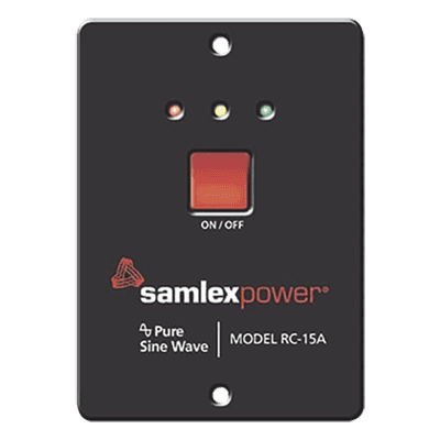Control remoto para inversor / LCD con indicadores de estado / Cable 15' (4.6m) / RJ-12/RJ-25 / 0°C a 40°C