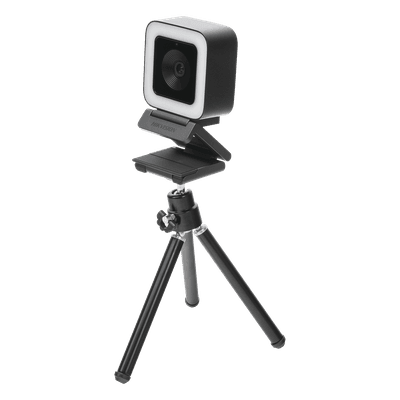 Cámara Web / Full HD 1080p / Aro de Luz 5 Niveles / Gran Angular 87° / Micrófono con Reducción de Ruido / USB 2.0 / Cable 2 m (6.56 ft) / Plug-and-Play