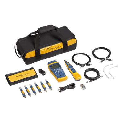 Kit Avanzado de Calificador de Red CableIQ™, para Medición de Capacidades en Redes 10/100/1000 Base-T, y Compatibilidad con VoIP, Datos y Vídeo