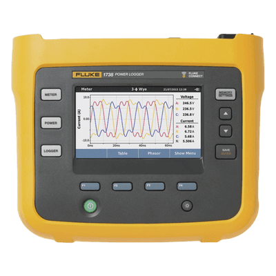 Registrador Trifásico de Calidad Eléctrica / Wi-Fi y Bluetooth / Sonda Flexible 1500 A / Software Energy Analyze Plus