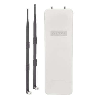 Kit WiFi Omnidireccional 2.4 GHz / 300 Mbps / 29 dBm / 200 m (656 ft) / 128 Dispositivos / 2x2 MIMO