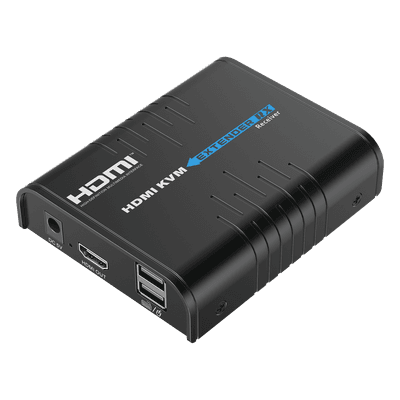 Receptor KVM IP / 1080P @ 60 Hz / Extensión HDMI 120 m (393.7 ft) / Red Gigabit / 253 Receptores / USB Remoto / STP-UTP CAT6-CAT6A