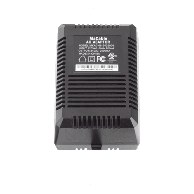 Transformador de 24 VCA / 2.5 A / 60 VA / PTZ TURBOHD e IP / Interior
