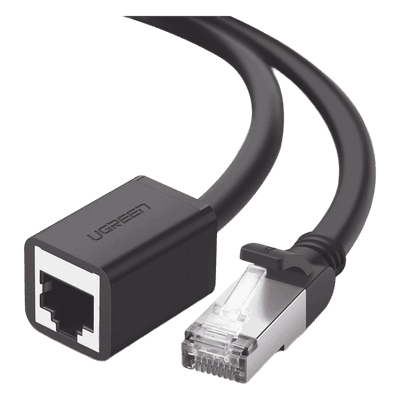 Cable de Extensión Ethernet Cat6 / F/UTP / Macho a Hembra / 5 Metros (16.40 Pies) / 1000Mbps / 250MHz / Cobre Puro / 568B