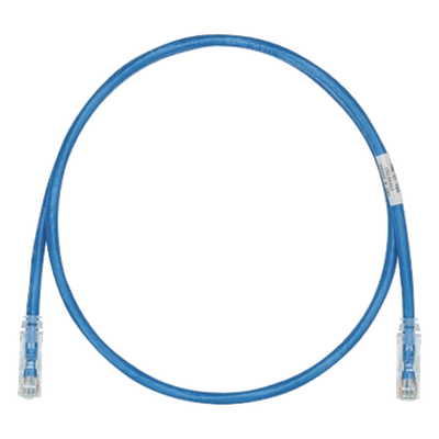 Cable de Parcheo UTP Cat6 / 24 AWG / CM / 8 m (26.25 ft) / Azul