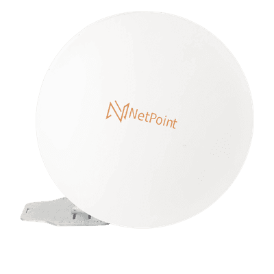 Antena Direccional Parabólica / 4.9-6.4 GHz / 37 dBi / 120 cm (3.9 ft) / Polarización Slant 45° y 90° / Alcance hasta 100 km (328,084 ft)