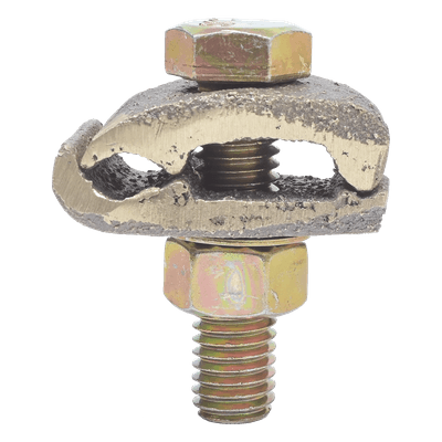 Conector Cable a Superficie Plana / Bronce 100% / Cable 2/0-250 MCM / Sin Soldadura Exotérmica / 3x4.5 cm (1.2x1.8 in)