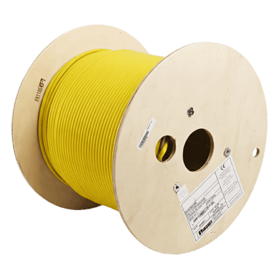 Bobina de Cable Blindado F/UTP / Cat6A / 23 AWG / 10GBase-T / 500 MHz / LSZH / 305 m (1000 pies)