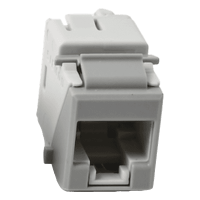 Jack Keystone / Cat6 UTP / Terminación 110 / T568A-B / -10 a 60°C / UL94 V-0