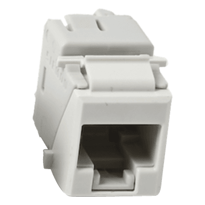 Jack Keystone Cat6A UTP / Terminación T568A/B / Rango -10°C a 60°C / UL 94 V-0 / Conductores 24-22 AWG