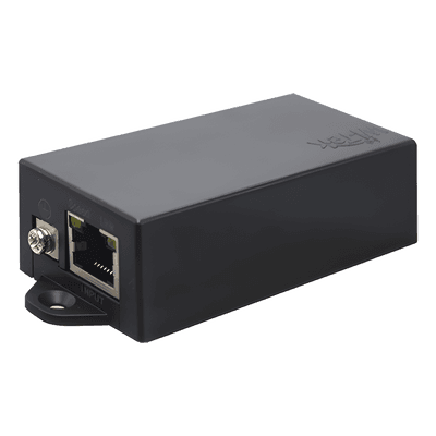 Convertidor PoE / Entrada 802.3 af/at / Salida 24V Pasivo / 2 Puertos Gigabit / Alcance 100 m (328 ft) / Plug and Play