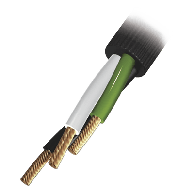 Cable de Uso Rudo / 3 Conductores / Calibre 10 AWG / 600 V / Rollo 100 m (328 ft)