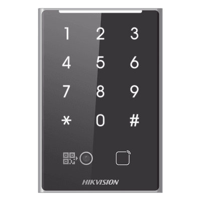 Lector de Acceso / Tarjetas PROX EM 125 kHz / Código QR / Teclado / RS485 y Wiegand / IP65