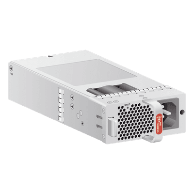 Fuente de Alimentación AC / 600 W / Intercambio en Caliente / Redundancia 1+1 / Escape Lateral / Factor de Forma Compacto