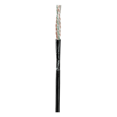 Cable UTP Cat6A / 23 AWG / 500 MHz / 305 m (1000 ft) / Plenum CMP / 125°C / PoE++ / Interior-Exterior