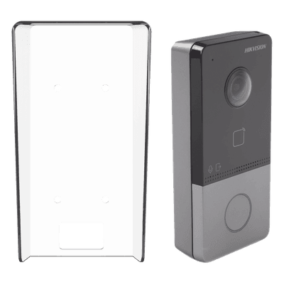 Kit Videoportero IP / 2 Megapixel / PoE IEEE802.3af / IP65 / WDR 129° / 1 Departamento / 6 Monitores / 128 Tarjetas Mifare / 1 Salida Relay / -40°C a +53°C (-40°F a +127°F)
