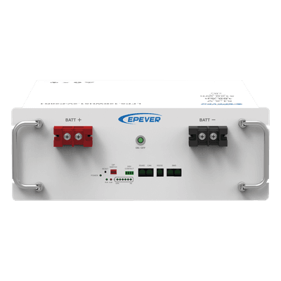 Batería de Litio LiFePO4 51.2Vcc, 5.12Kwh, Rack 4UR para Montaje en Rack,