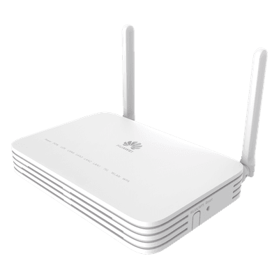 ONT GPON Huawei OptiXstar WiFi4 (2.4GHz) 1 puerto LAN GE + 3FE + 1POTS, hasta 300 Mbps