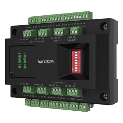 Expansor de Control de Acceso / 2 Puertas / Comunicación RS-485 / 4 Entradas y 2 Salidas Auxiliares / 12V DC / -10°C a 55°C