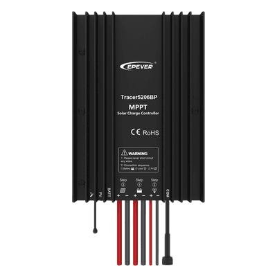 Controlador Solar MPPT / 20A / 12V/24V / Voc 100V / RS-485 / IP68 / LiFePO4