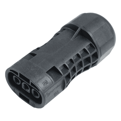 Conector de cable final / Microinversores solares / Resistente a intemperie y UV / Uso exterior