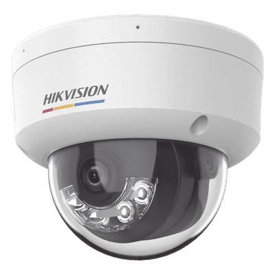 Domo IP / 6 Megapixel / Dual Light 30 m (98.4 ft) / ColorVu 0.001 Lux / AcuSense Lite / IP67 / IK08 / PoE / Micro SD 512 GB