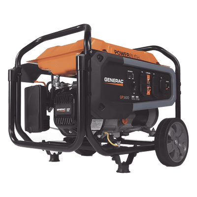 Generador Portátil a Gasolina / 3.6 kW Nominal / 4.5 kW Arranque / 120Vca / Tanque 14 L / Hasta 10.5 h Operación
